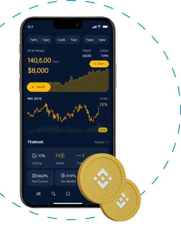 Binance App Mockup
